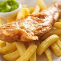 Fish N' Chips  · Crispy white-fish, served with tartar sauce and fries.