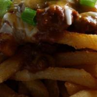 Chili Cheese Fries  · French Fries Topped with Cheddar Cheese, Mozzarella, & Chilli.