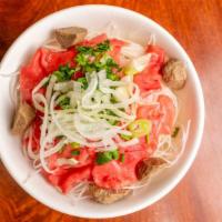 Noodle Soup With Eye Round Steak & Meatballs - Tái, Bò Viên · 