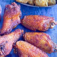 Wings 6 Pc Combo Signature Bird Sauce · 6 wings can choose one flavor, 1 side , and 1 sauce.