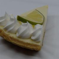 Key Lime Pie · Rich and creamy, made with real key lime juice.