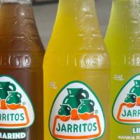 Jarritos  · Glass bottle soda made with real cane sugar.