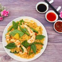 Bangkok Fried Rice · Thai Tom Yum (Spicy&Sour) Flavor Fried Rice with Vegan Shrimp