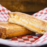 Grilled Cheese Sandwich · Toast and melted cheese.