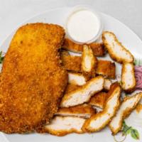 Chicken Cream Chop · One pound of chicken cream chop w/ a side of garlic sauce.