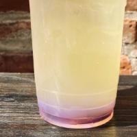 Cosmic Tide  · Half Lemonade, Half Green Tea Citrus, Sweeten with Rose and Lavender syrup. Only comes iced.