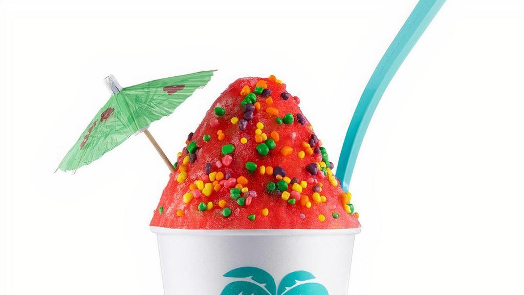 Nerds® Rainbow  · Nerds® unique Strawberry flavor layered and topped with classic Nerds® Rainbow Candy make for the perfect sweet and tangy Sno!