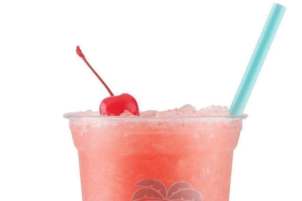 Strawberry Lemonade · An all-time favorite, made with real strawberries and freshly-squeezed lemons and poured over ice or blended for the perfect sweet lemonade. Available iced or frozen.