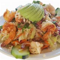 Ensalada De Camaron · Shrimp Salad