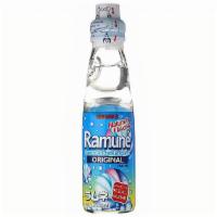 Ramune · Ramune is a Japanese carbonated soft drink.