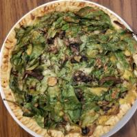 Quiche · Whole Quiche, choose Lorraine or Spinach Mushroom, 4 Soups or Dinner Salads or Potato Salad,...