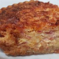 Quiche Lorraine · Served with Soup or Salad or Potato Salad or Hash Browns or Home Fries