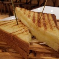 Grilled Cheese · Aged gruyère, cheddar, brioche.