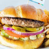 Impossible Burger · All the flavor, heft and protein of a beef burger, except this one�s made from plants. Choos...