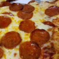 Meat Lovers Pizza (X Large) · Pepperoni, ham, italian sausage, meatball and salami.