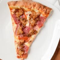 Meat Lovers Pizza (Small) · Pepperoni, ham, italian sausage, meatball and salami.
