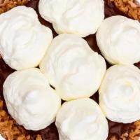 Chocolate Cream Pie · Graham Cracker Pecan Crust (5 Inch Round),
Rich Chocolate Topped with Whipped Cream