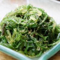 Seaweed Salad · Seaweed seasoned with soy sesame dressing.