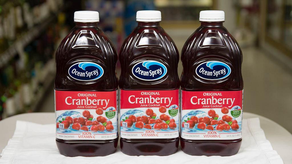 Ocean Spray Cranberry Juice · 