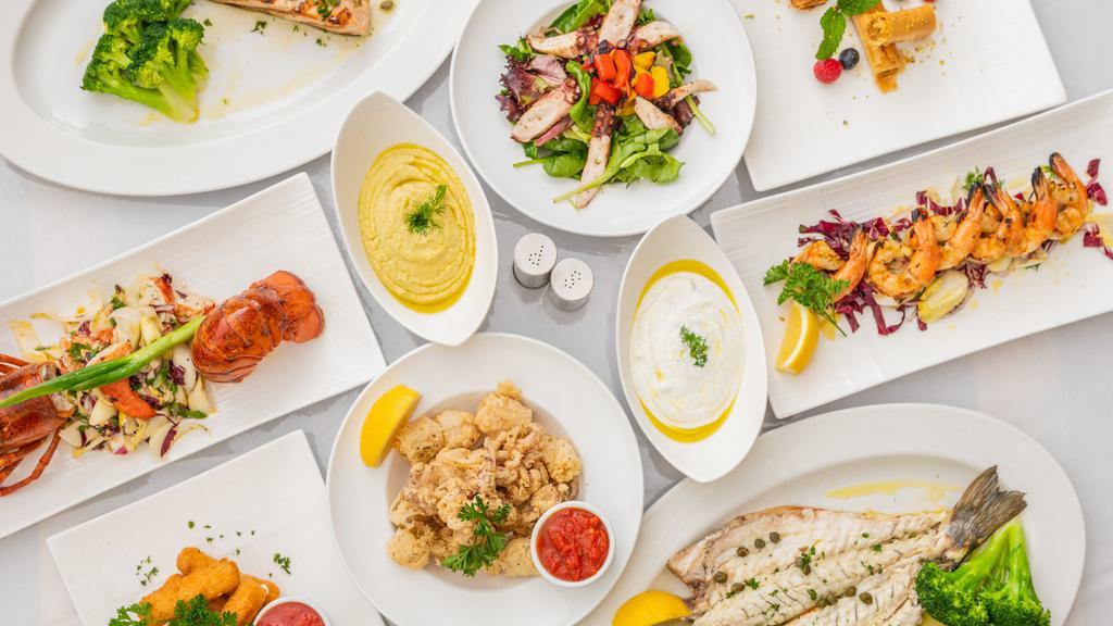 Palmer’s Grill N Salad · Middle Eastern · Food & Drink · Salad · Seafood · Italian