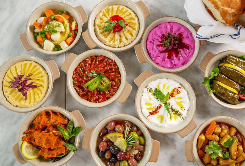 The Blue Mezze Bar · Mediterranean · Salad · Other · Middle Eastern · Desserts