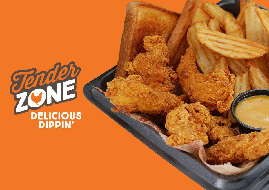 Tender Zone · Chicken · Salad · Fast Food · Burgers