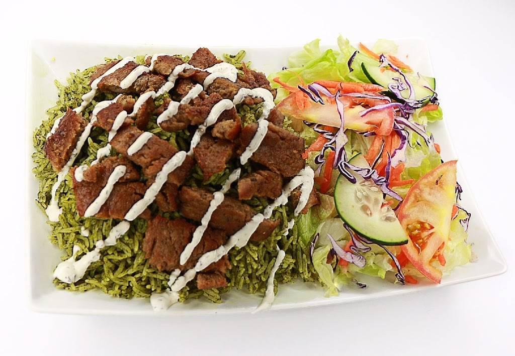 The Halal Spot · Sandwiches · Desserts · Chicken · Salad · Greek