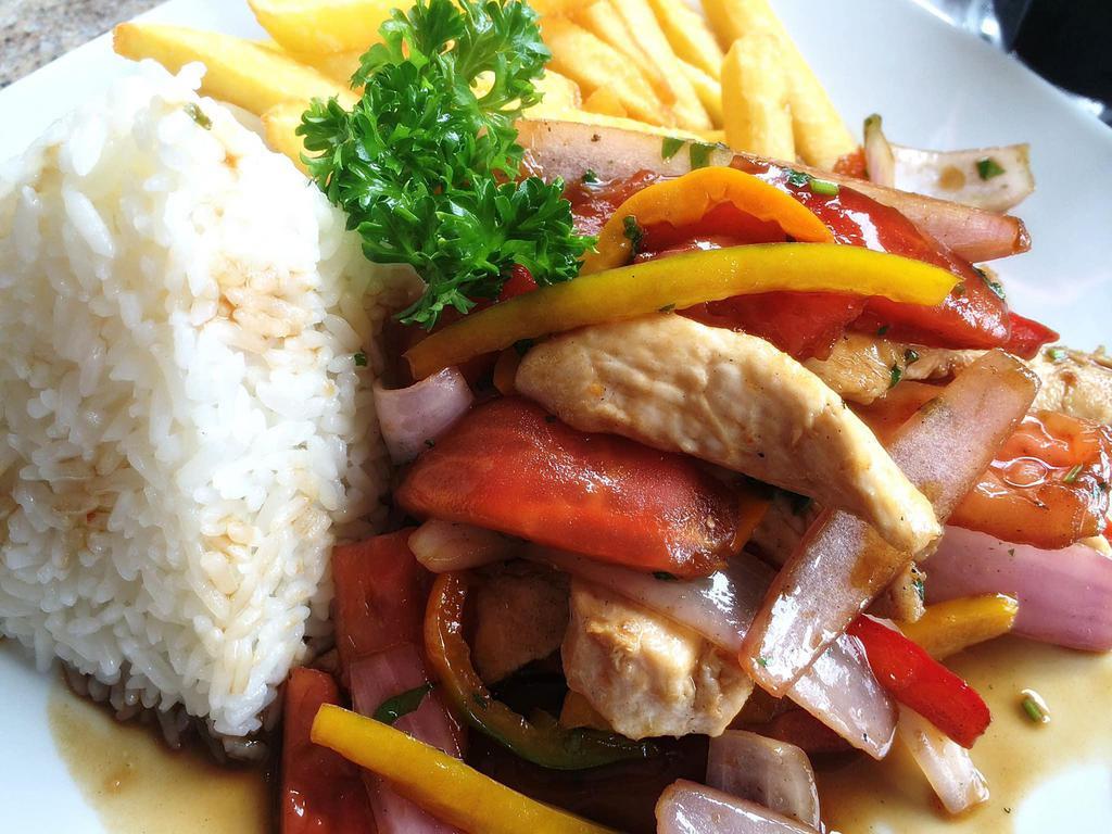 MACA Peruvian Restaurant · Peruvian · Seafood · American · Desserts · Chicken