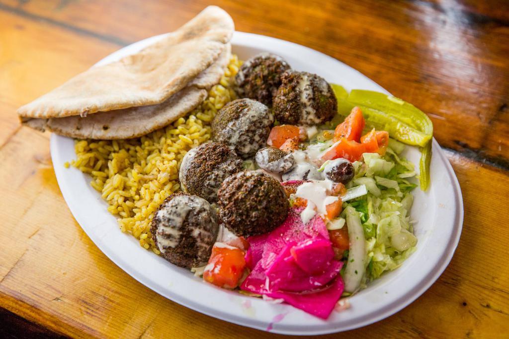 Mamoun's Falafel · Food & Drink · Middle Eastern · American · Other · Chicken · Chinese · Salad · Soup · Sandwiches · Vegetarian · Healthy · Mediterranean
