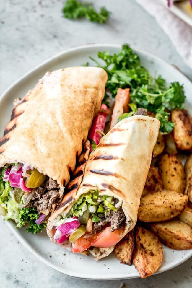 the shawarma cart · Mediterranean · Middle Eastern · Sandwiches