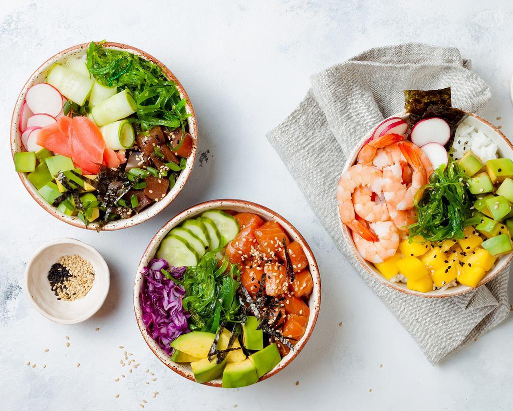 Exquisite Poke Bowls · Poke