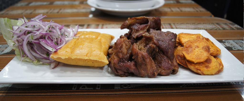 Pisco Sour · Peruvian · Chicken · Seafood · Desserts