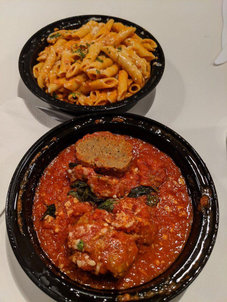Rome to Brooklyn, pizza and panzerotti · Italian · Pizza · Salad