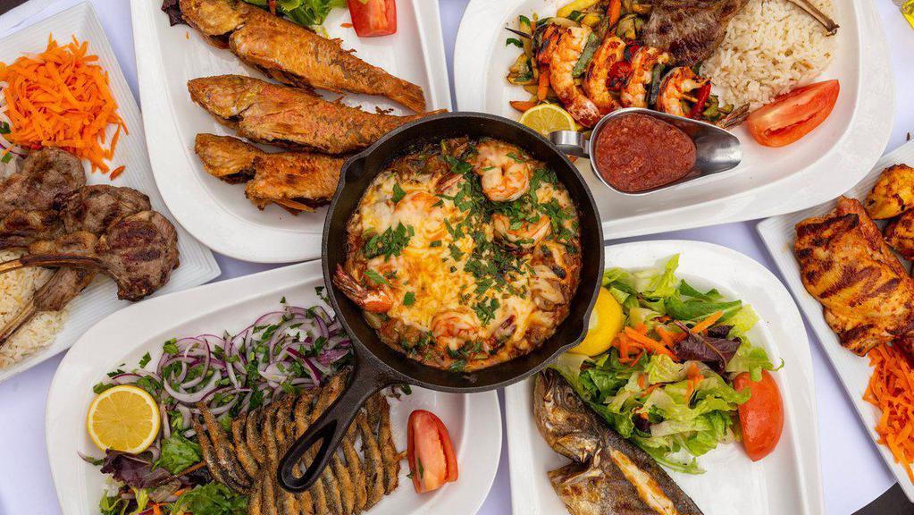 BlackSea Fish & Grill · Mediterranean · Chicken · Seafood · Desserts · Other