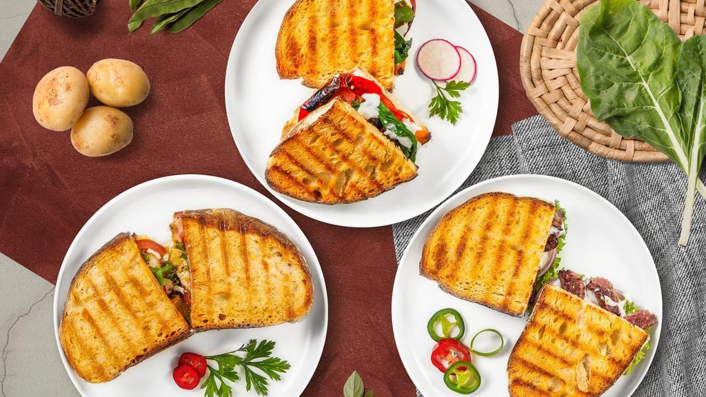 Press It Like Panini · American · Healthy · Sandwiches · Salad