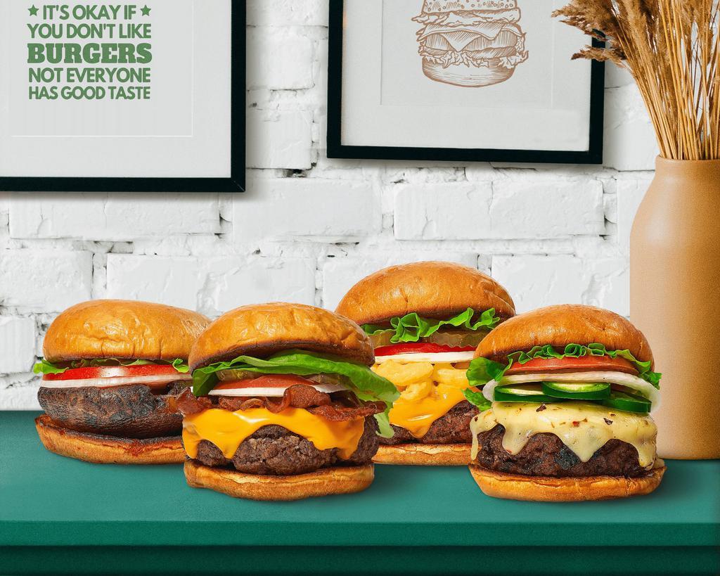 Burger Boi · American · Comfort Food · Fast Food · Burgers · Desserts