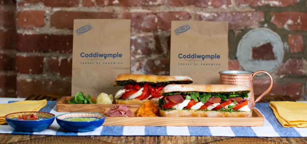 Coddiwomple · Sandwiches · Asian · Soup · Salad