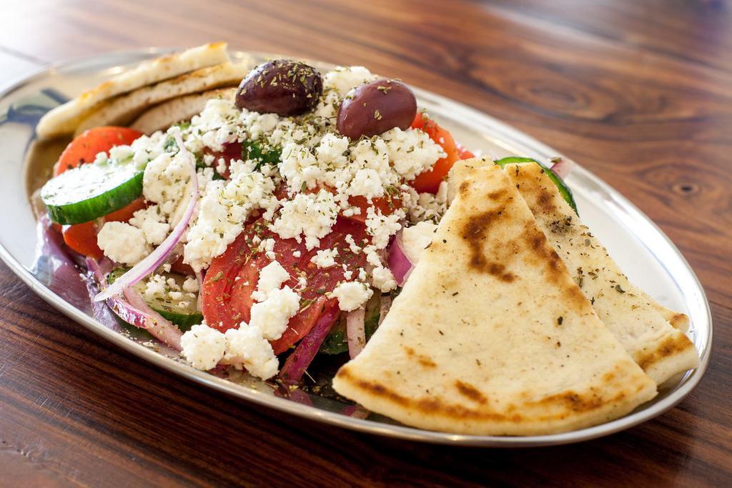 Souvlaki Gr · Greek · Desserts · Salad