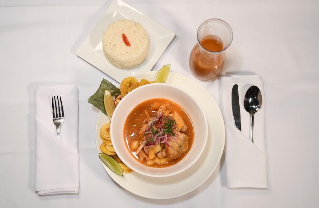 Sabor Latino Restaurant · Smoothie · Seafood · Soup · Desserts