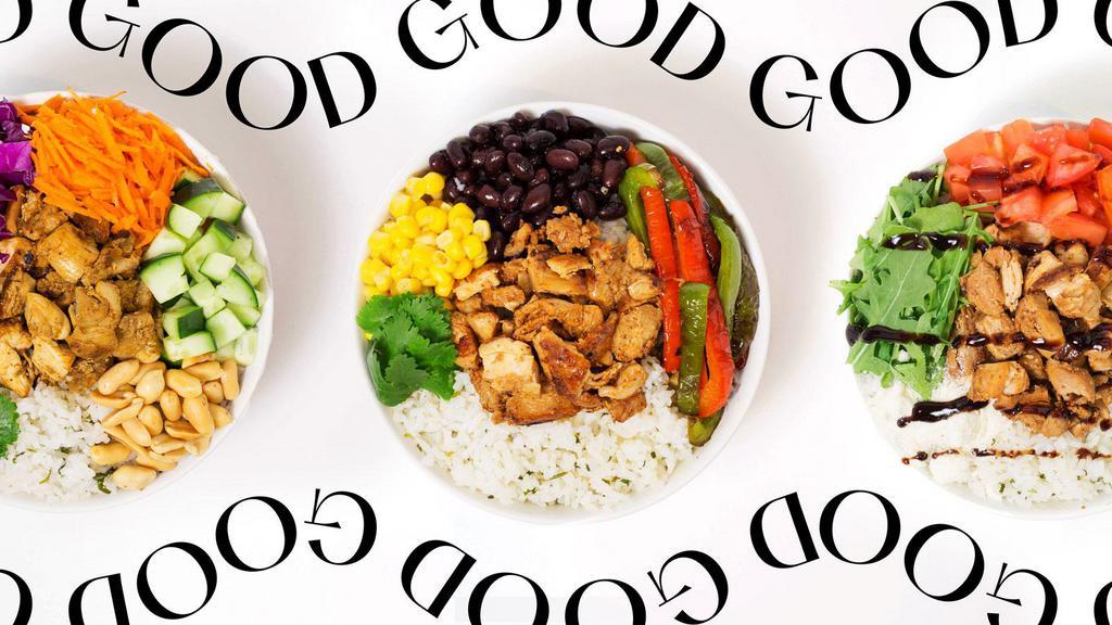 The Good Rice Bowls · Vietnamese · Mediterranean · Asian · Healthy