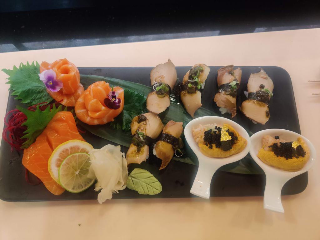 Elite Five · Japanese · Asian · Sushi · Salad