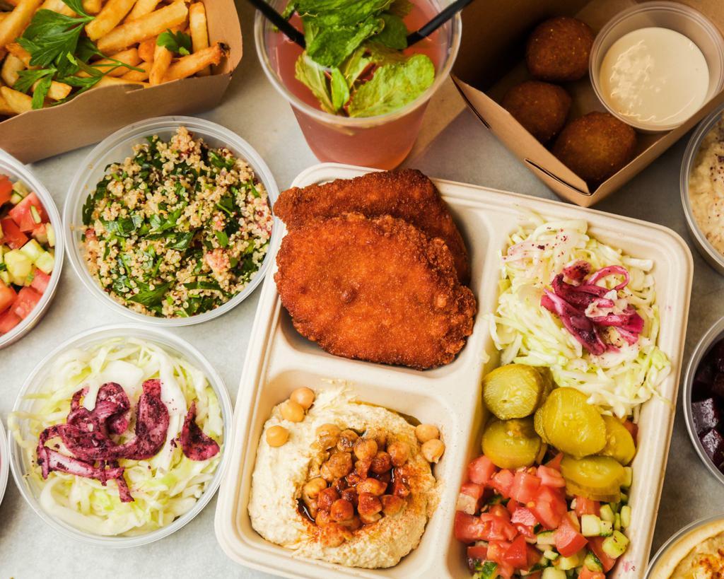 The Chick Shop · Middle Eastern · Soup · Sandwiches · Salad · Mediterranean