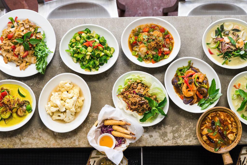 Thaism · Thai · Salad · Noodles · Drinks · Indian