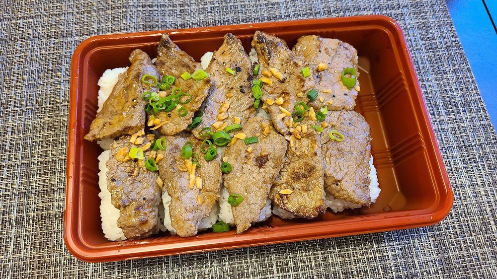 Yakiniku Sizzle · Japanese · Korean · Sushi · Salad
