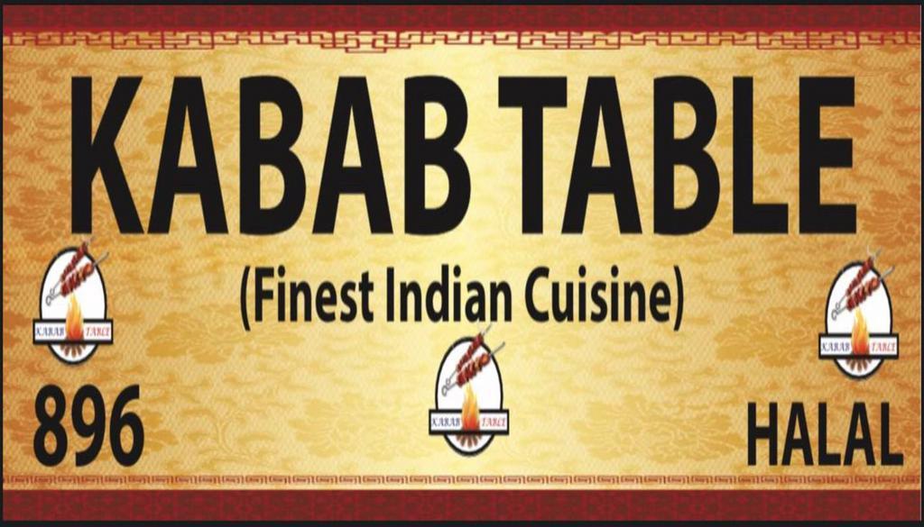 Kabab Table · Vegetarian · Seafood · Indian · Desserts