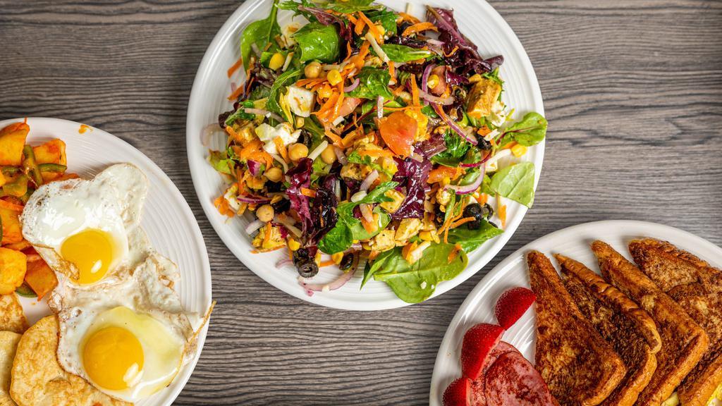 Pleasant food · Breakfast · Mediterranean · Healthy · Salad · Drinks