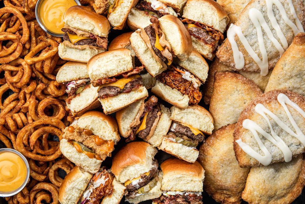 It's Just Sliders & Pies · Burgers · American · Desserts · Fast Food
