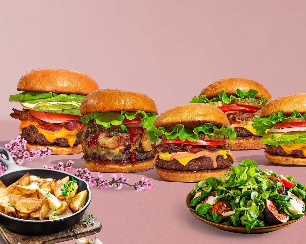Lost Burgers · Vegetarian · Burgers · Chicken · Smoothie