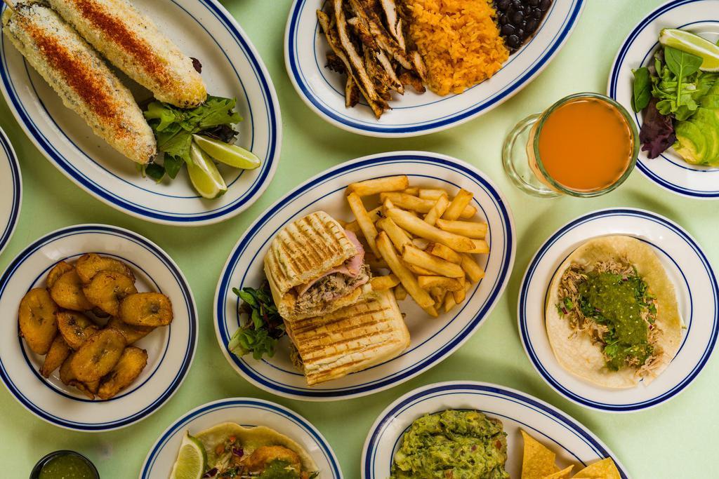 Cafe Habana · Mexican · Caribbean · Soup · Salad · Seafood · Latin American · Chicken · Sandwiches