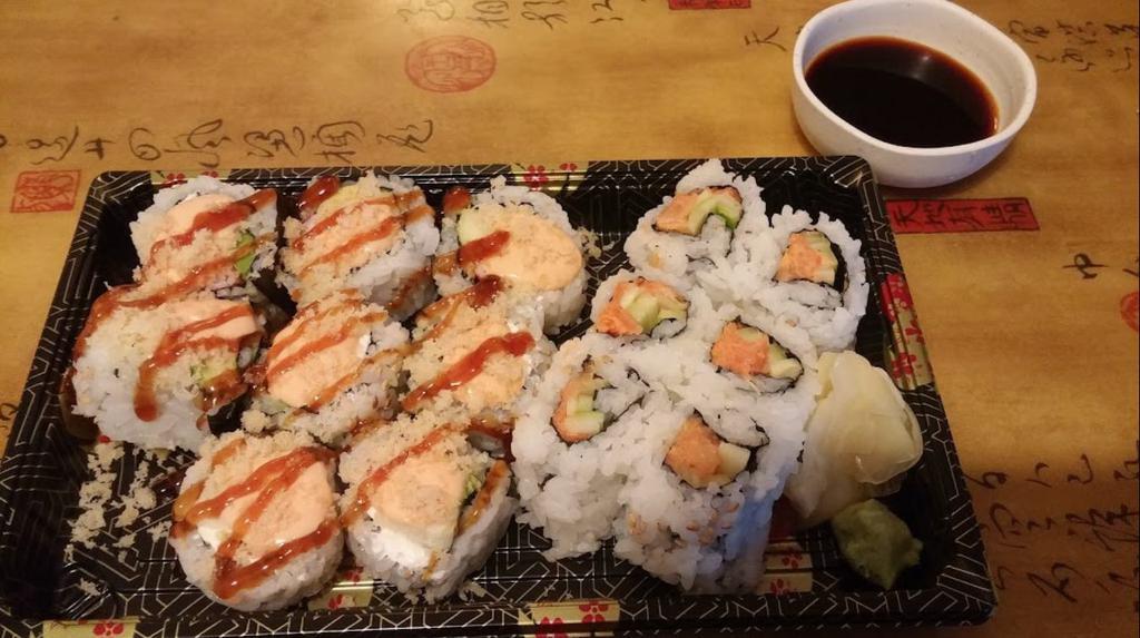 Sake Sushi · Japanese · Sushi · Seafood · Salad